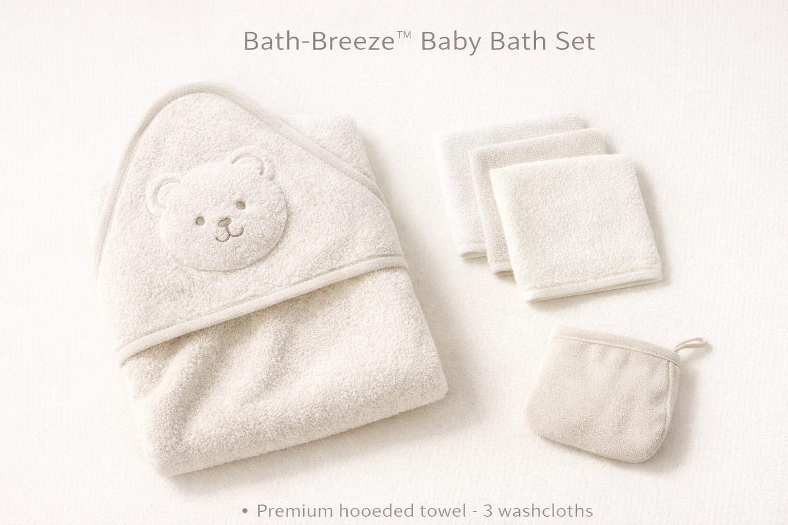 Bath-Breeze™ Baby Bath Set